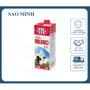 Sữa Tươi Không Đường Mlekovita I Love Milk 1L